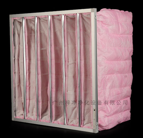 空調過濾器F7袋式濾料的平均效率為85%。