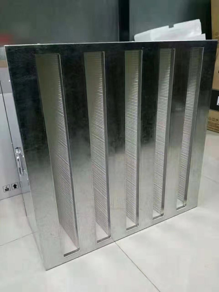 V型高效空氣過濾器又稱W型高效過濾器，箱式高效過濾器，W型V型組合式高效過濾器