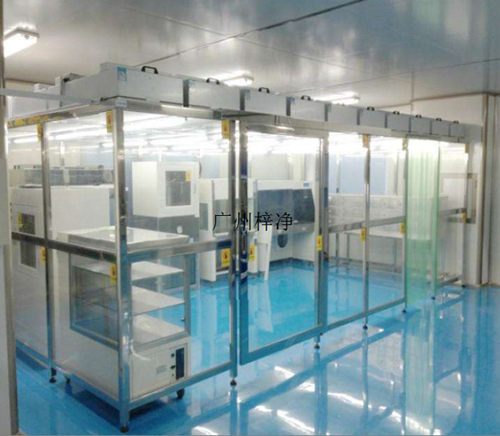 潔凈棚的進風(fēng)面布置FFU高效過濾器